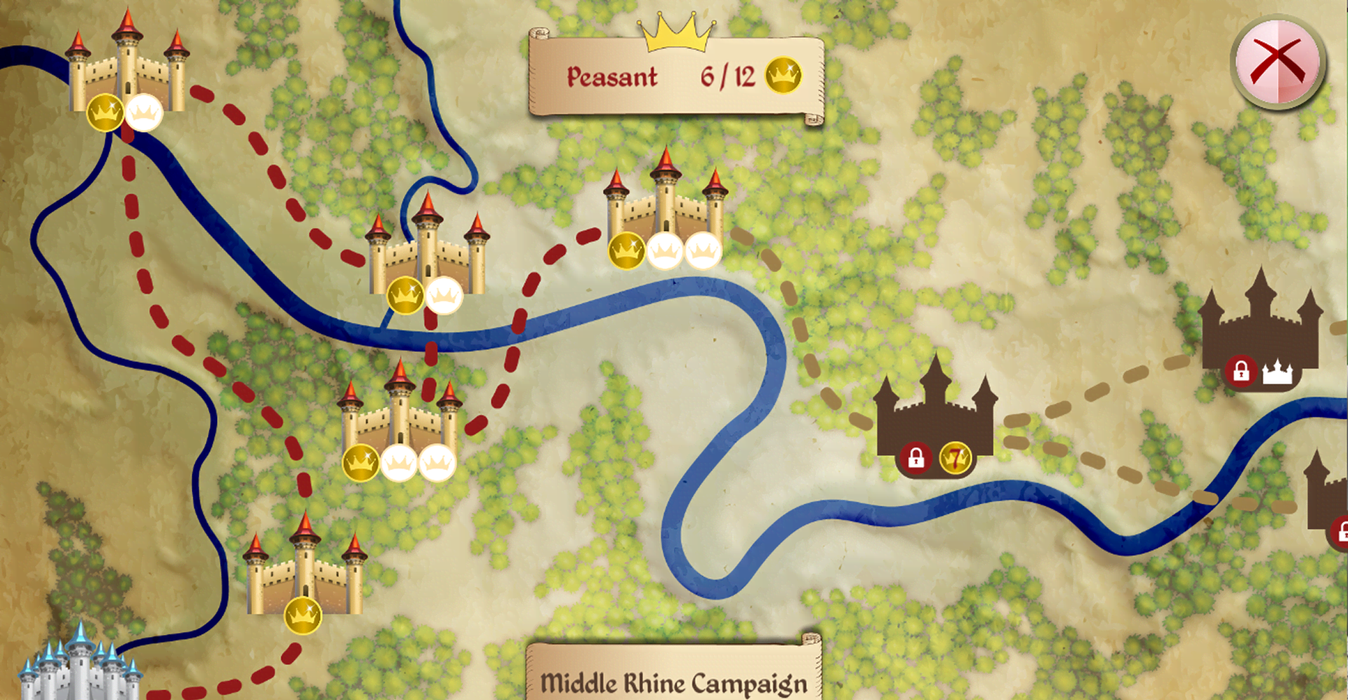 Castles of Mad King Ludwig gameplay screenshot 2