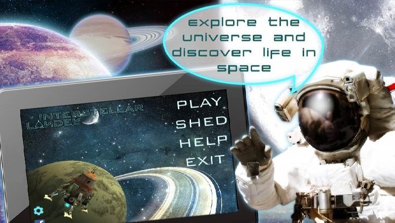 Fourth screenshot of Interstellar Lander gameplay