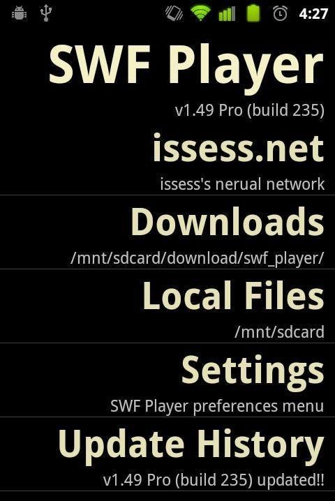 SWF Player Pro screenshot 4