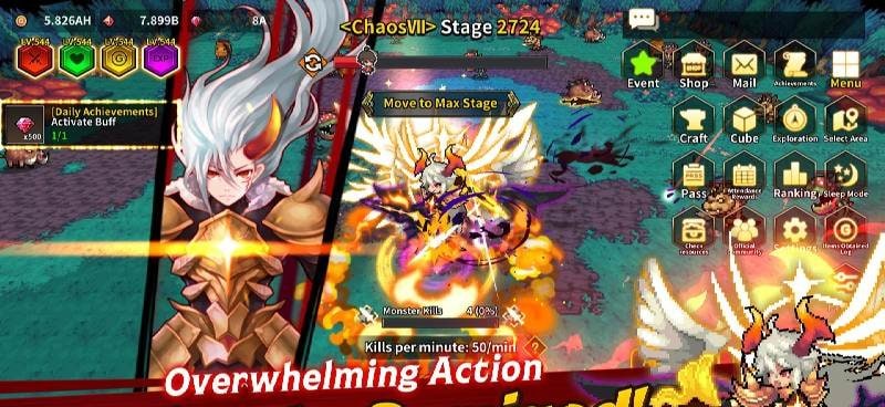 Demigod Idle: Rise Of A Legend gameplay screenshot 4