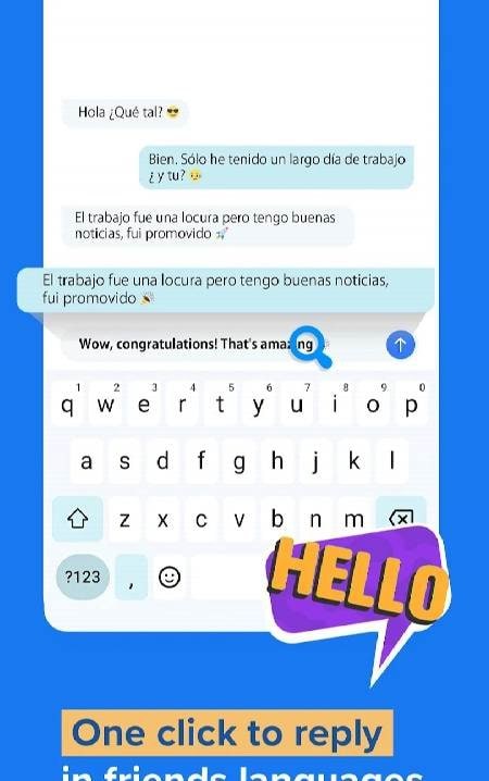 Go Translate - Chat Translator screenshot 1