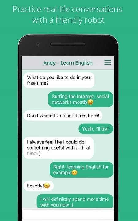 Andy - English Speaking Bot screenshot 1