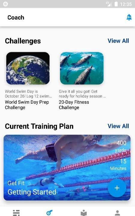 MySwimPro screenshot 1