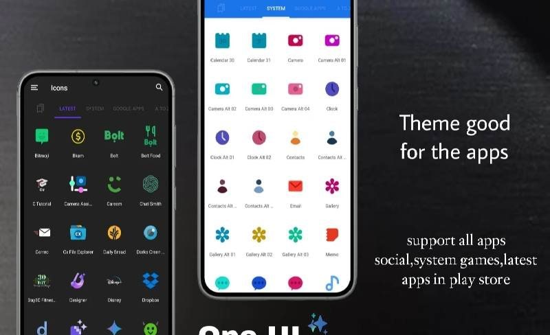 One UI Glyphs Icons screenshot 2
