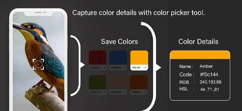 Color Detector - Camera Color Picker & Recognizer screenshot 3