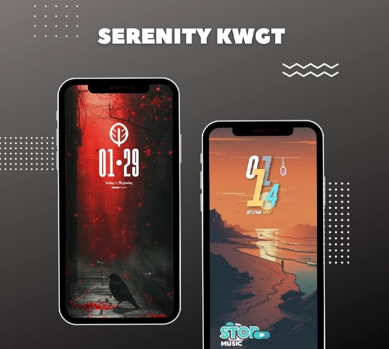 Serenity Kwgt screenshot 4
