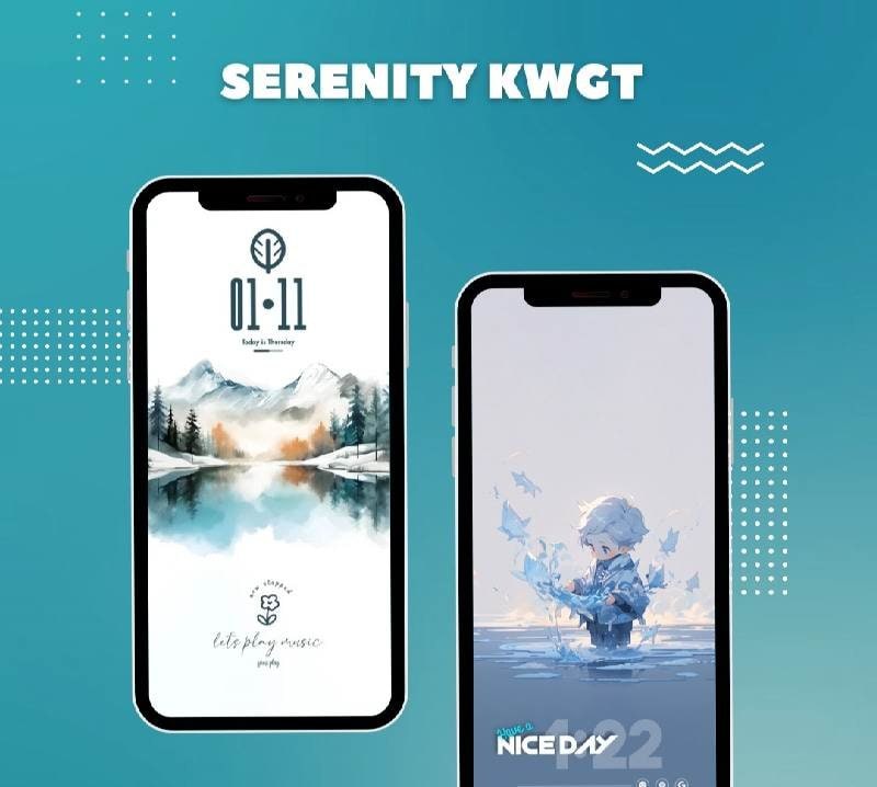 Serenity Kwgt screenshot 1