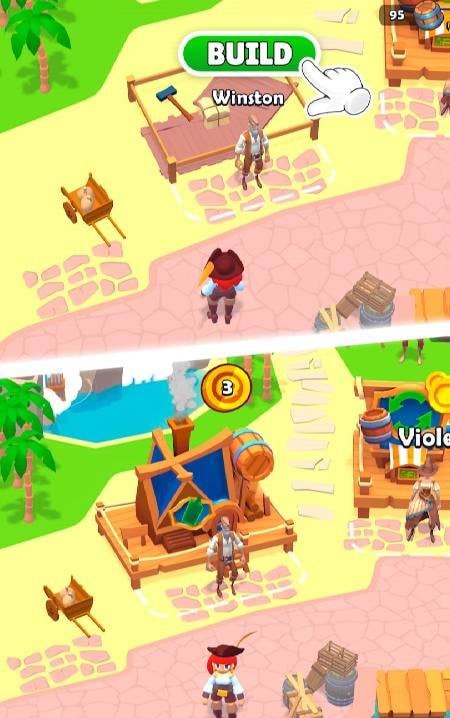 Pirate Life - Boss of the Sea gameplay screenshot 2
