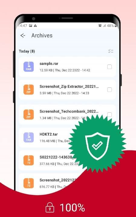 Zip Extractor - UnZIP, UnRAR screenshot 4