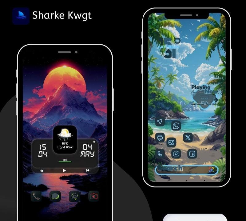 Shark Kwgt screenshot 4