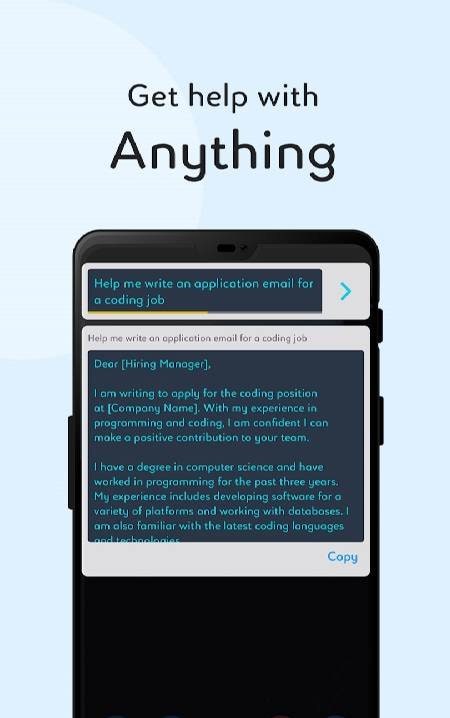 Wally: AI Assistant GPT Widget screenshot 4