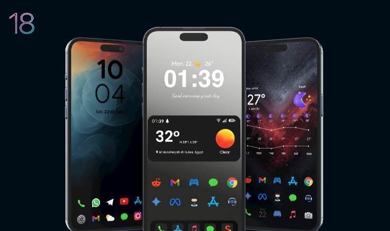 IOS 18 Glyphs Icons screenshot 2
