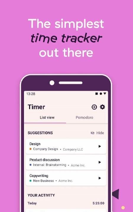 Toggl Track - Time Tracking screenshot 2