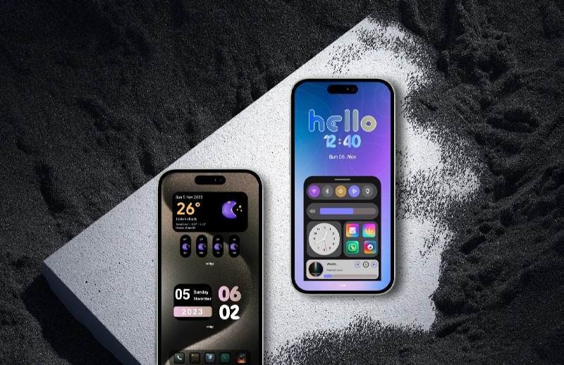 Apple Widgets (KWGT) screenshot 1