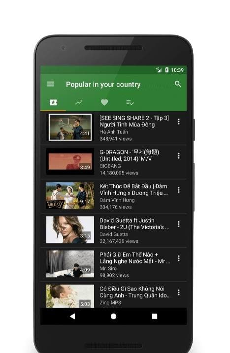 YMusic - YouTube music player & downloader screenshot 1