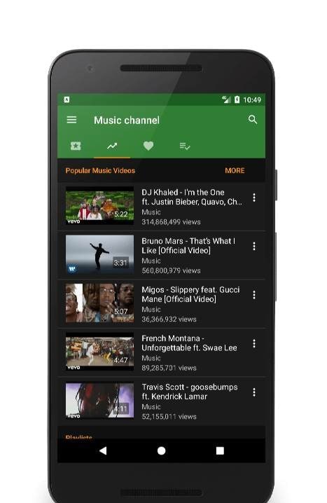 YMusic - YouTube music player & downloader screenshot 2