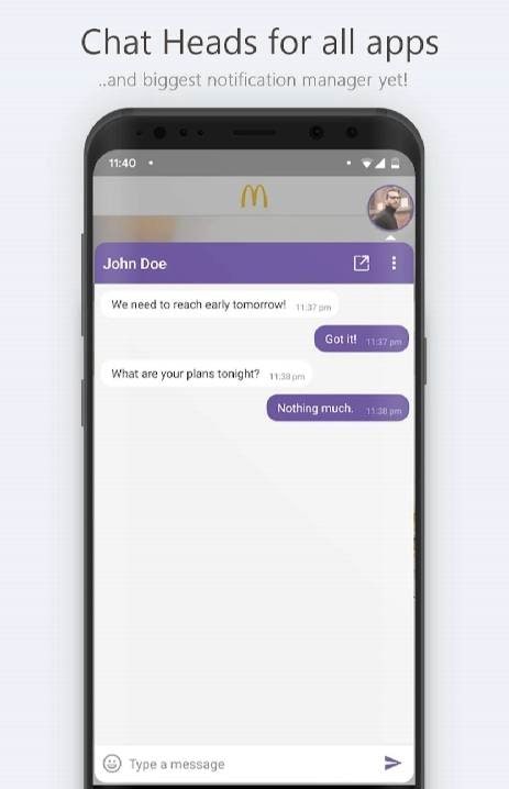 DirectChat (ChatHeads/Bubbles) screenshot 1
