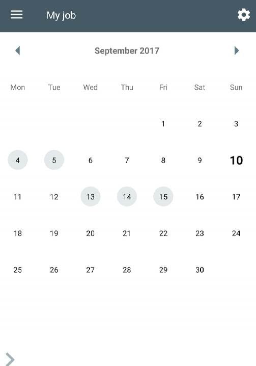 WorkIO (Working hours) screenshot 2