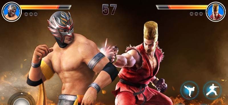 Kung Fu Karate Fighter Games gameplay screenshot 1