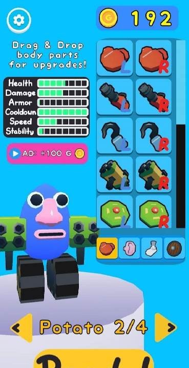 Potato Arena screenshot 1