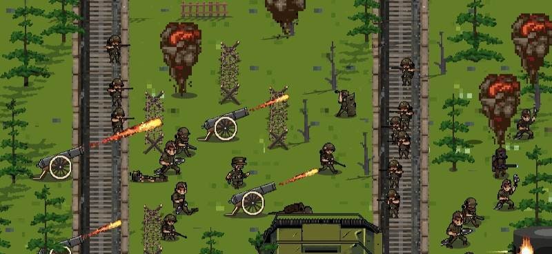 World War Battle 1917 Pixel gameplay screenshot 3