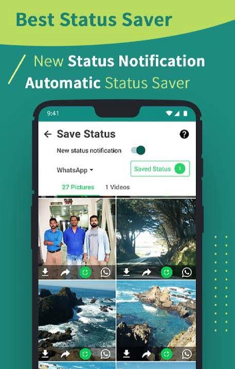 WhatsTools - Status Saver, Chat, Trick & 16+ Tools screenshot 1