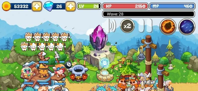 Castle Defense: Fight Waves screenshot 4