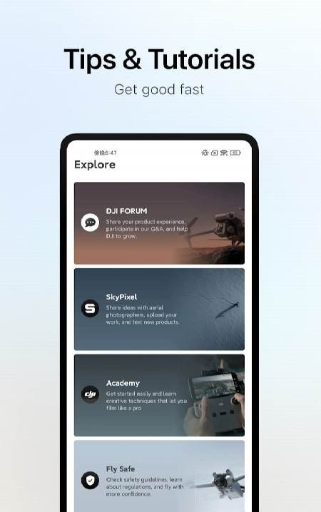 DJI Store - Try Virtual Flight screenshot 1
