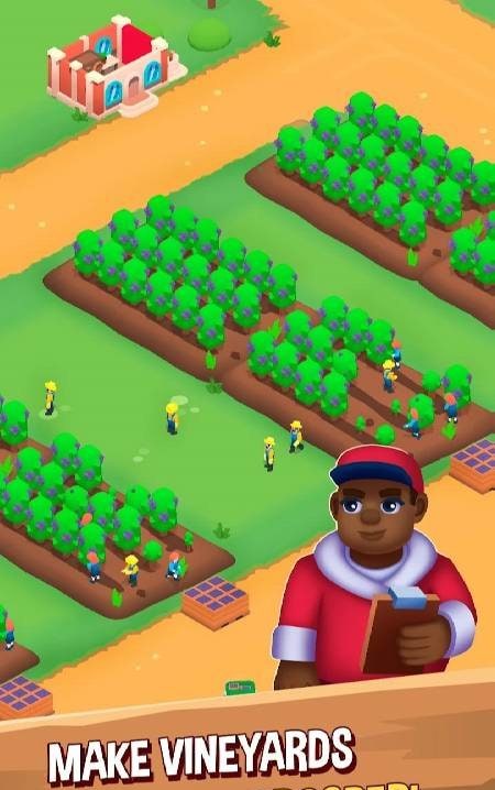 Wine Factory Idle Tycoon Game screenshot 1