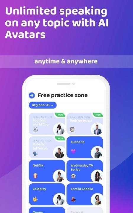 Praktika – AI Language Tutor screenshot 3