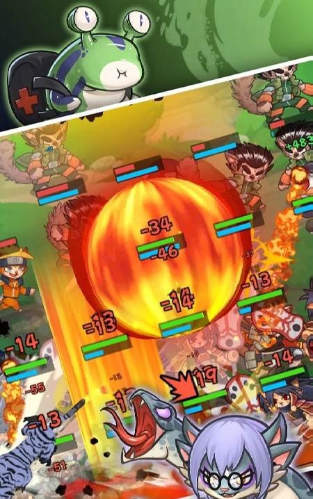 Shinobi Cat Auto Chess gameplay screenshot 2