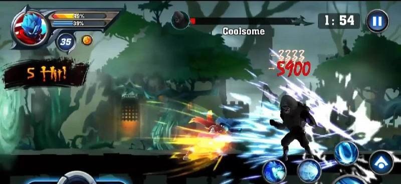 Stickman - Warriors Legends screenshot 1