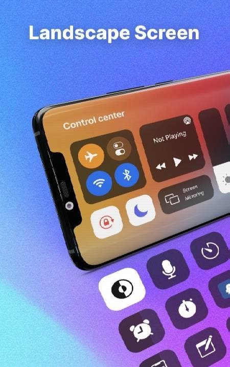 Control Center: IOS 16 screenshot 1