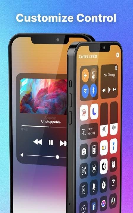 Control Center: IOS 16 screenshot 4