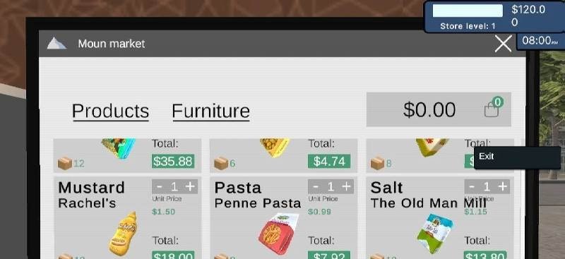 Supermarket Saler Simulator screenshot 4