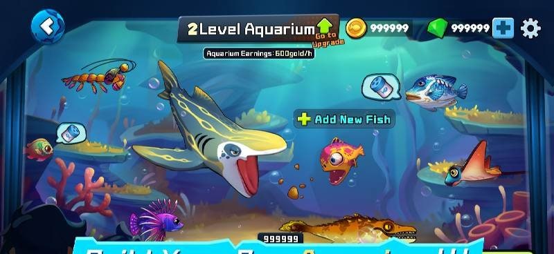 Fish Clash! - Eat or be eaten screenshot 2