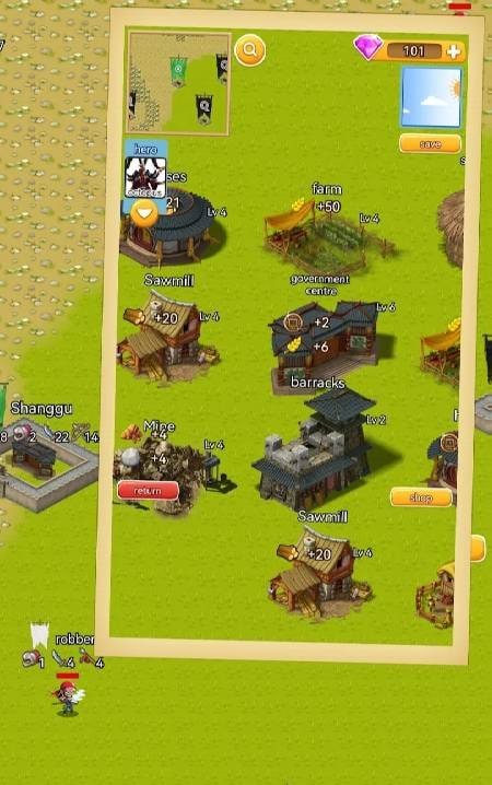 War of Empire Qin gameplay screenshot 1