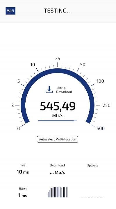 Speed Check Light 5G/4G/WiFi screenshot 2