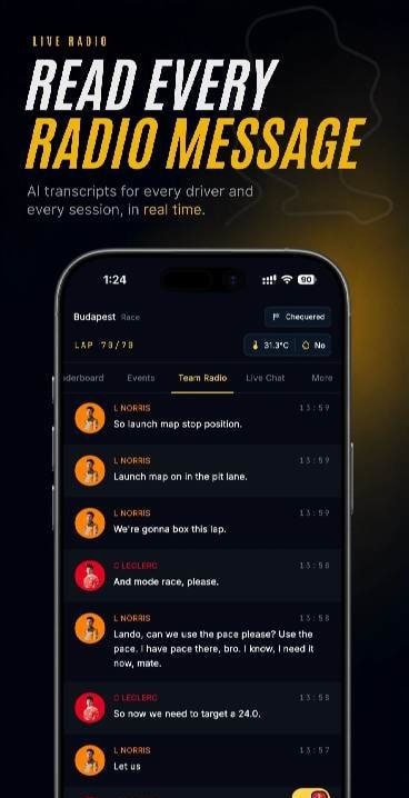 Formula Live Pulse screenshot 2