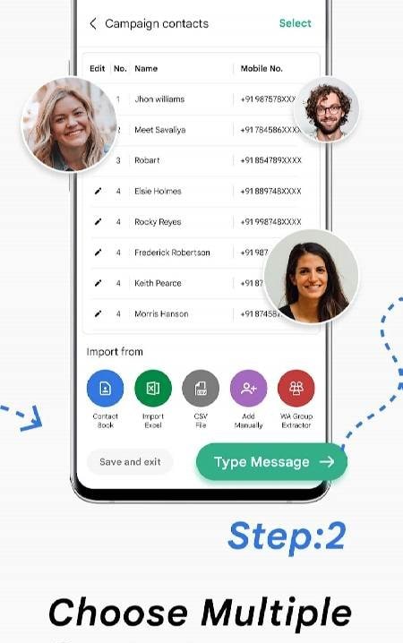 Bulk Sender - Marketing on WA screenshot 3