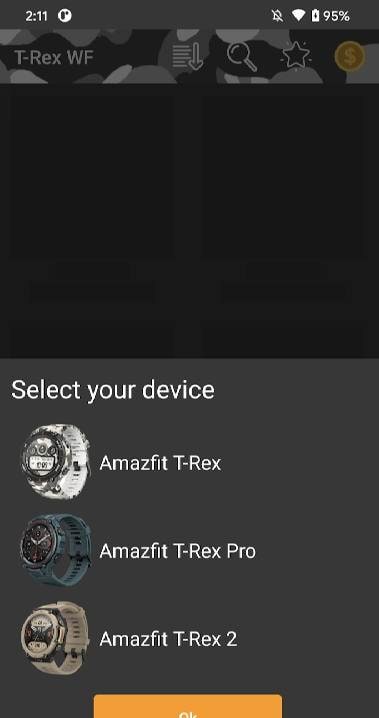 Amazfit T-Rex - Watch Face screenshot 1
