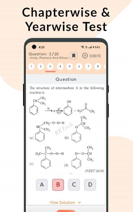 Chemistry: 36 Year NEET Paper screenshot 3