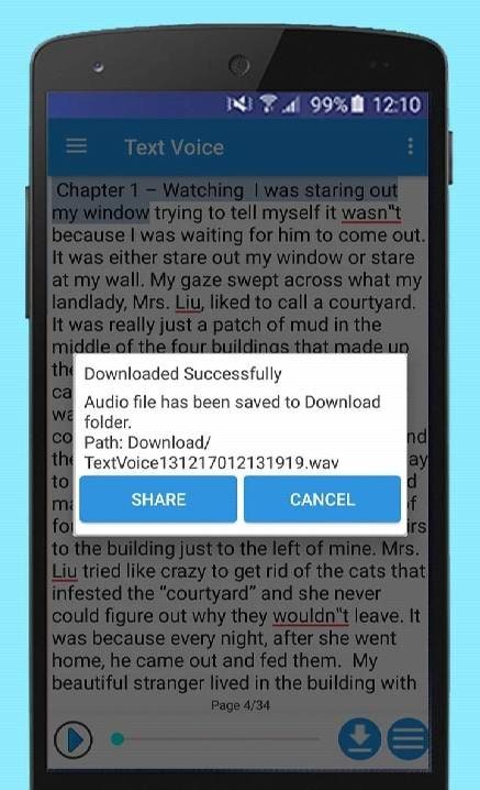 Text Voice Pro Text-to-speech screenshot 4