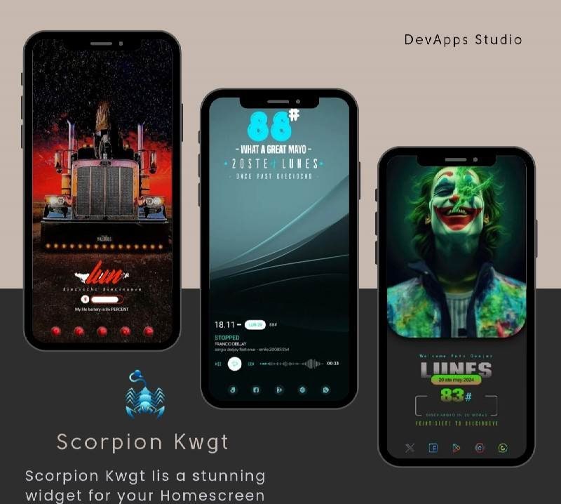 Scorpion Kwgt screenshot 1