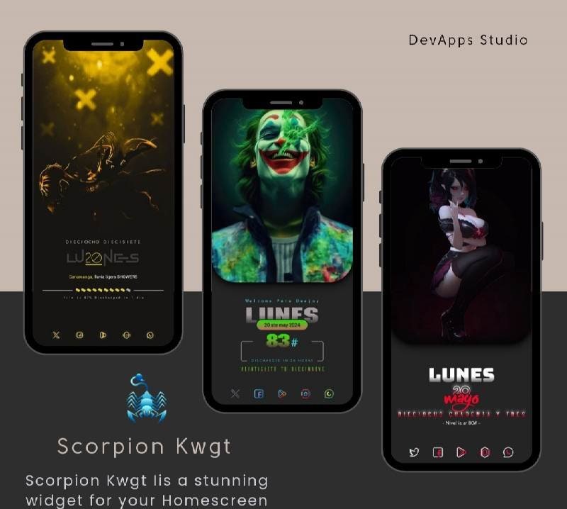 Scorpion Kwgt screenshot 3