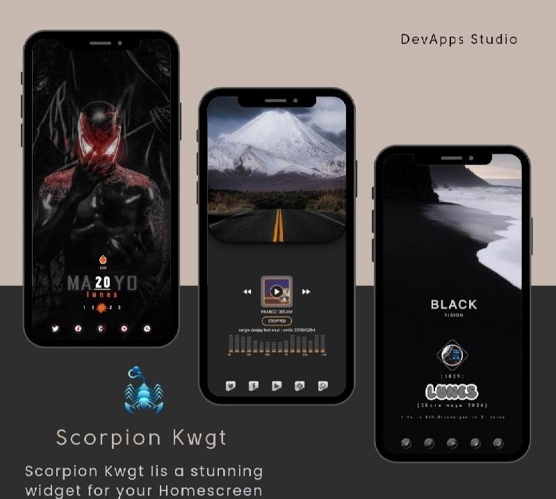 Scorpion Kwgt screenshot 2