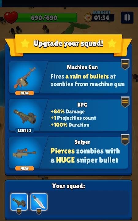 Squad Tactics: Zombie Invasion gameplay screenshot 4
