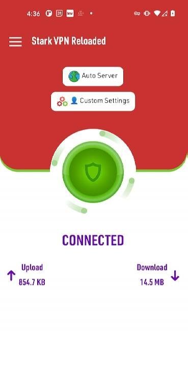 Stark VPN Reloaded screenshot 1