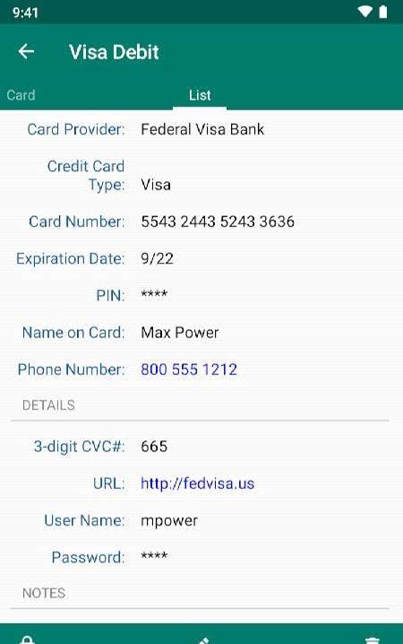 eWallet screenshot 3