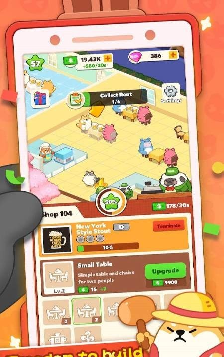Idle Emporium Tycoon - Mall gameplay screenshot 4